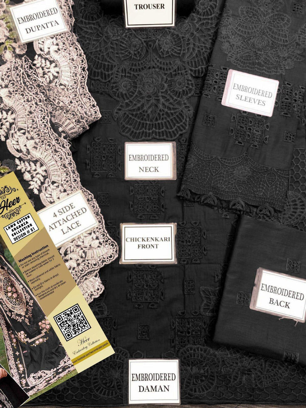 Heer Luxe Blossom Ensemble