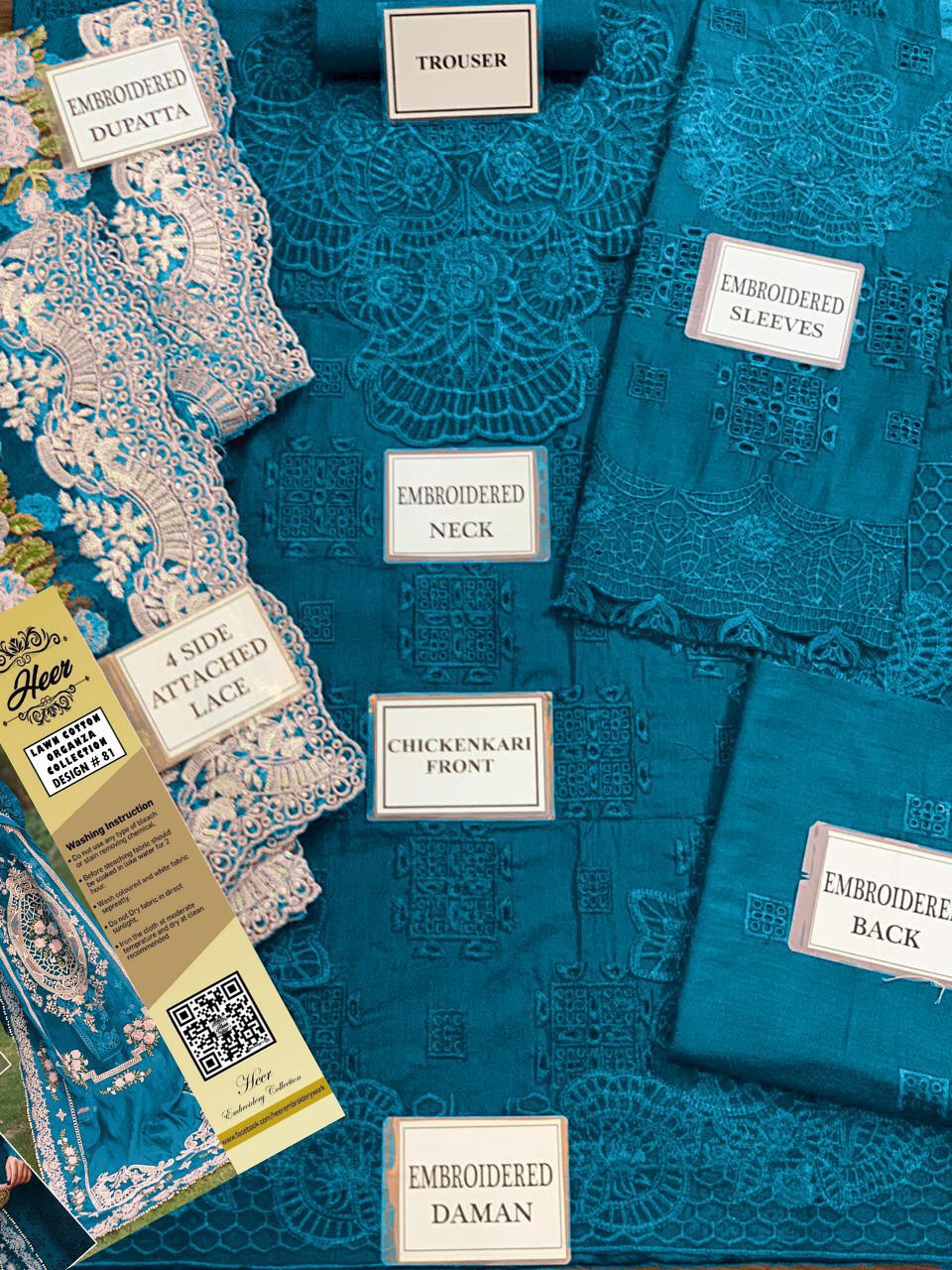 Heer Ethereal Lawn Ensemble