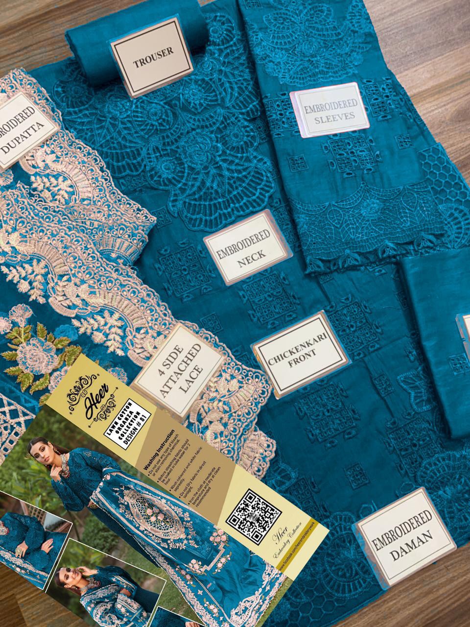 Heer Ethereal Lawn Ensemble