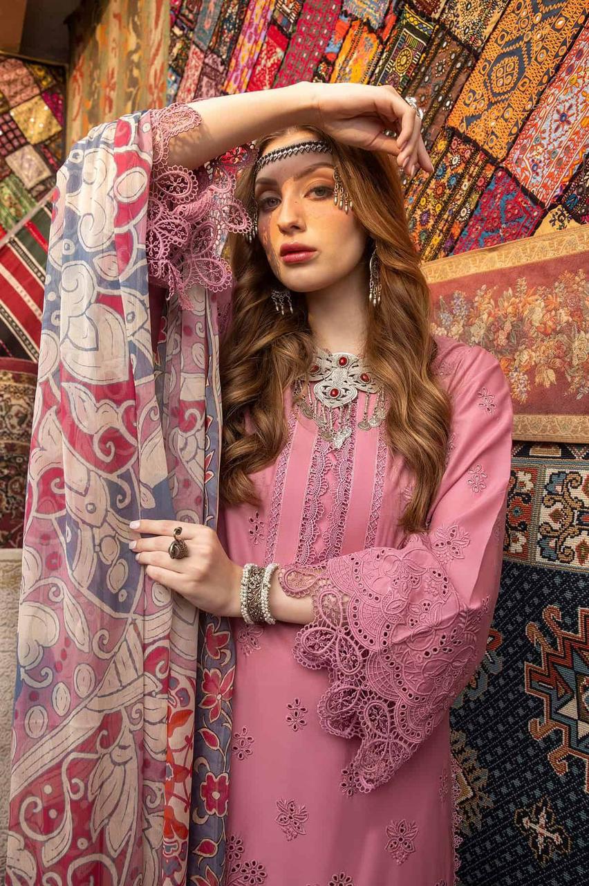 ADAN LIBAS Luxury Embroidered 3-Piece Women Dress