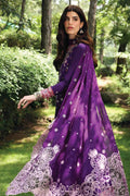 QALAMKAR  chikankari Luxury Lawn 3 Piece
