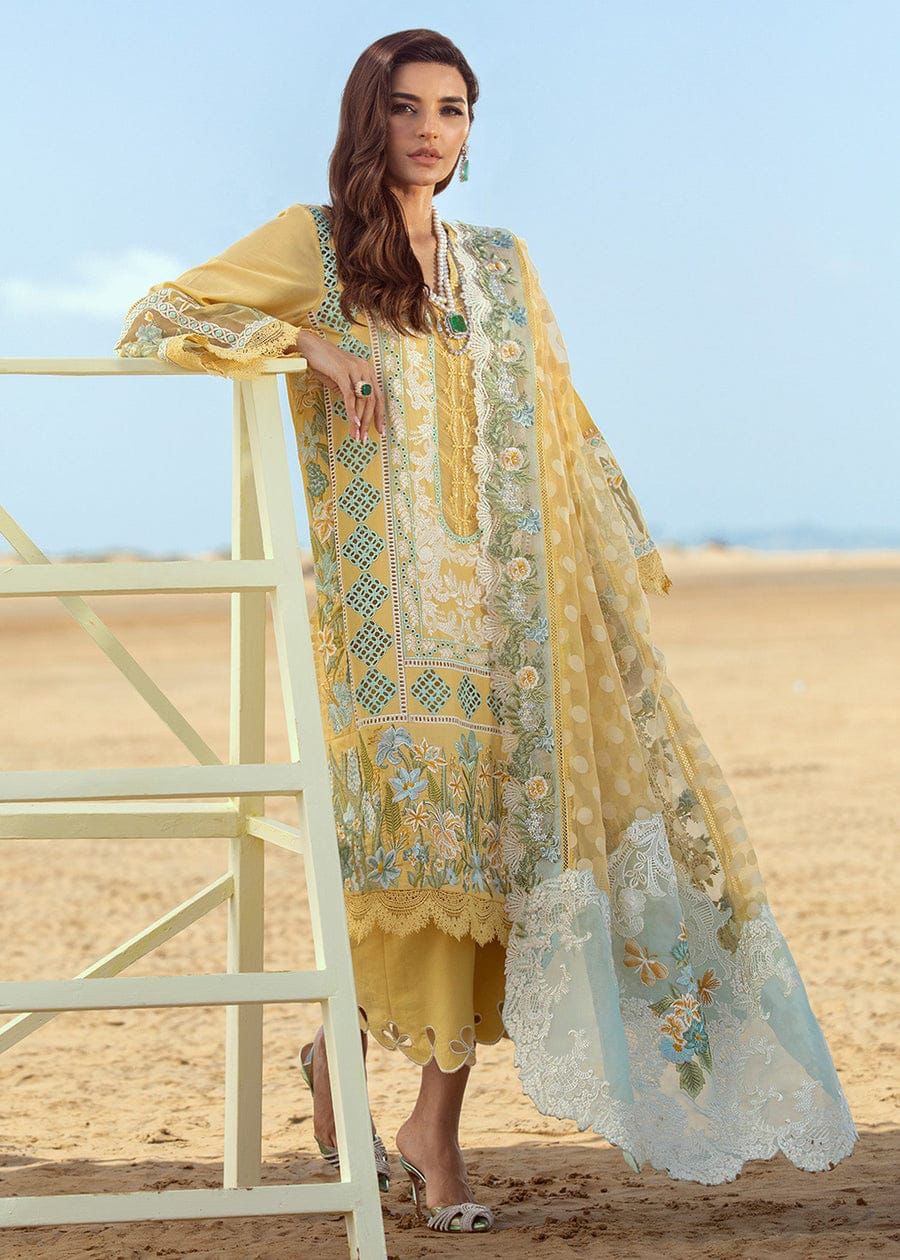 CRIMSON Premium Unstitched Lawn Suit