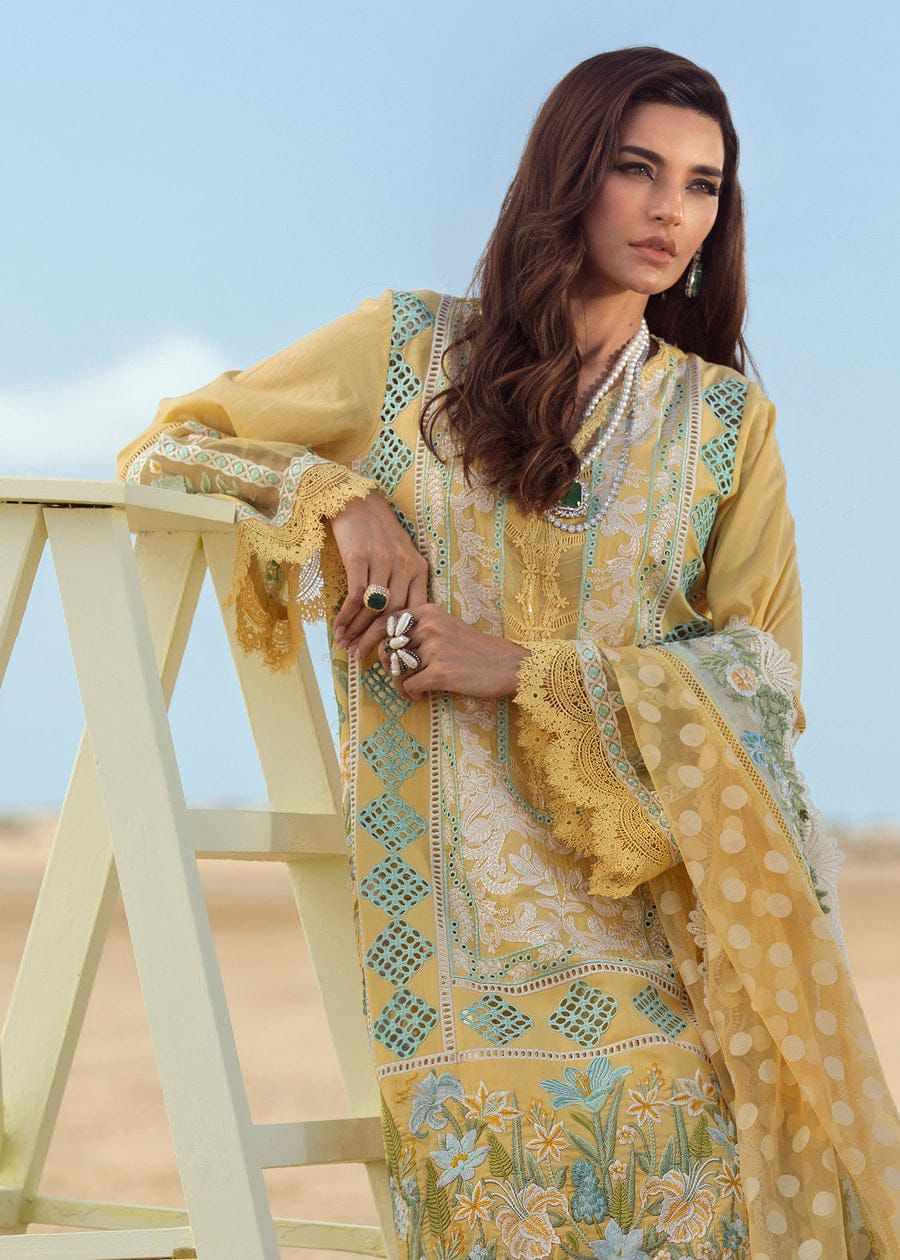 CRIMSON Premium Unstitched Lawn Suit