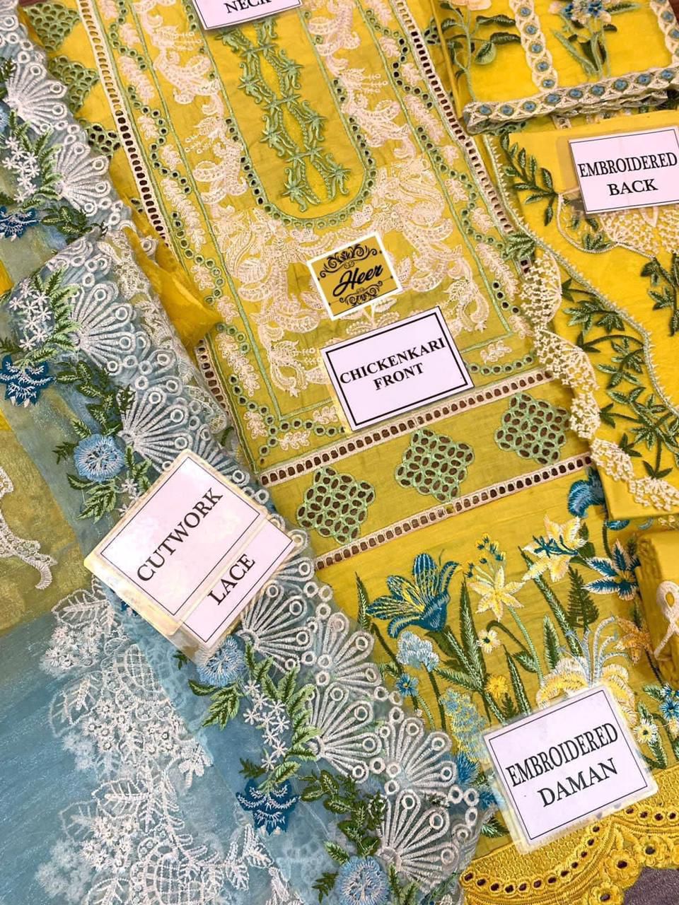 CRIMSON Premium Unstitched Lawn Suit